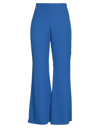 Shop Alessandro Legora Woman Pants Blue Size 12 Viscose, Polyamide, Polyester, Elastane