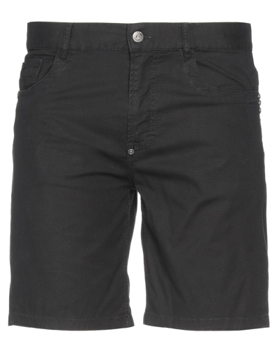 Shop Bikkembergs Man Shorts & Bermuda Shorts Black Size 31 Cotton, Elastane