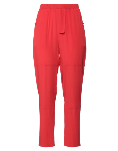 Shop Moniquevanheist Pants In Red