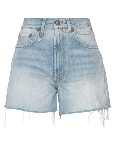 Shop R13 Woman Denim Shorts Blue Size 29 Cotton