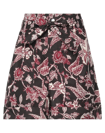 Shop Isabel Marant Woman Shorts & Bermuda Shorts Black Size 4 Cotton