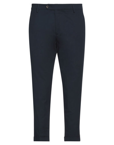 Shop Exte Man Pants Midnight Blue Size 44 Cotton, Elastane