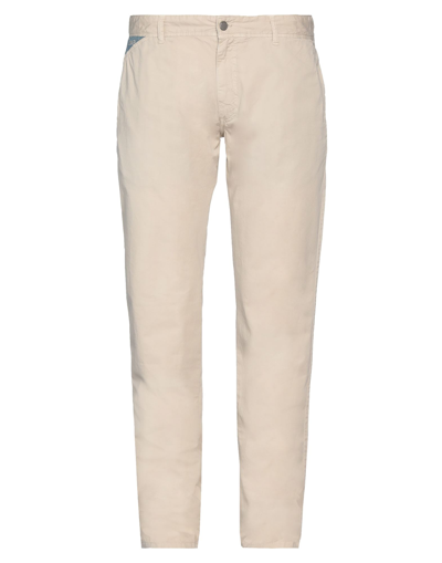 Shop Harmont & Blaine Man Pants Beige Size 38 Cotton