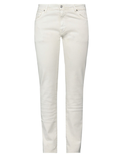 Shop Brooksfield Woman Jeans Light Grey Size 33 Cotton, Elastane