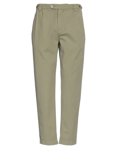 Shop Brooksfield Pants In Military Green