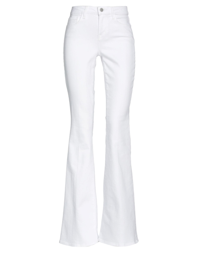 Shop L Agence Jeans In White