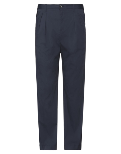 Nine:inthe:morning Nine In The Morning Man Pants Midnight Blue Size 36 Cotton, Polyamide, Elastane In Blue