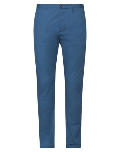 Nine:inthe:morning Nine In The Morning Man Pants Blue Size 28 Cotton, Elastane In Blue