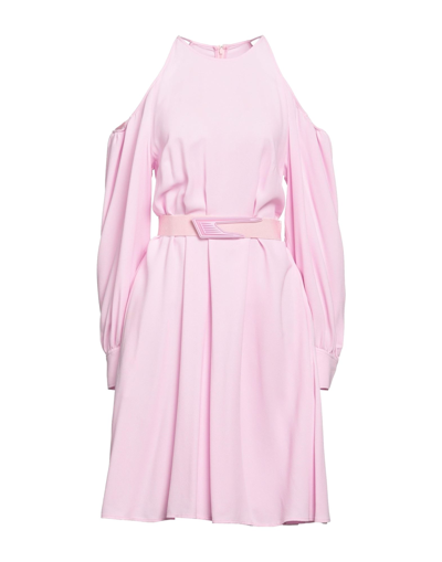 Shop Stella Mccartney Woman Midi Dress Pink Size 8-10 Viscose