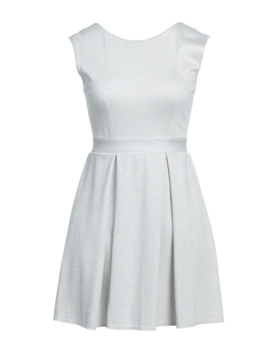 Shop Closet Woman Mini Dress White Size 4 Viscose, Nylon, Polyester, Elastane