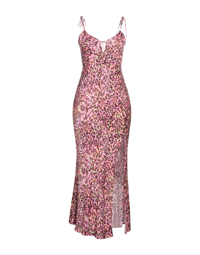 Shop No Secrets Woman Long Dress Fuchsia Size 8 Viscose In Pink