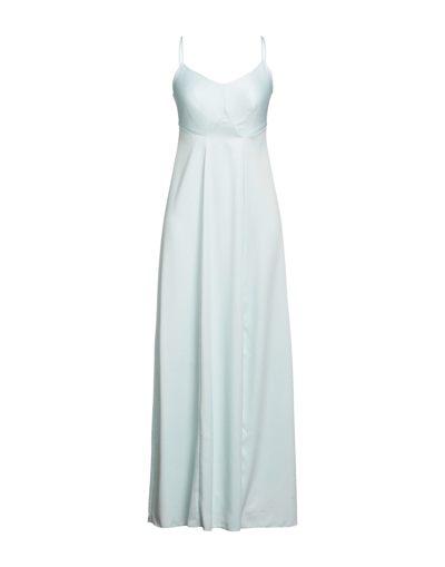Shop Closet Woman Maxi Dress Sky Blue Size 10 Recycled Polyester