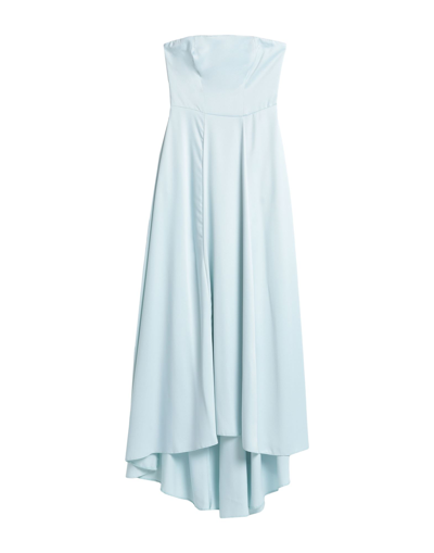 Shop Closet Woman Midi Dress Sky Blue Size 12 Recycled Polyamide