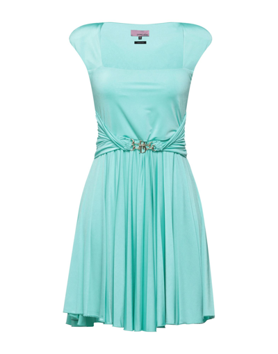 Shop Denny Rose Woman Mini Dress Light Green Size 6 Polyester, Elastane