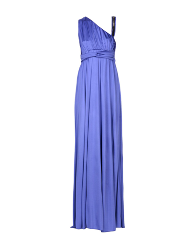 Shop Byblos Woman Maxi Dress Purple Size 4 Viscose