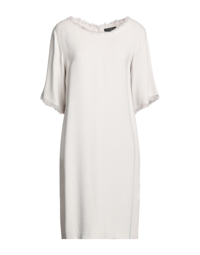 Shop Antonelli Woman Mini Dress Beige Size 10 Viscose, Elastane