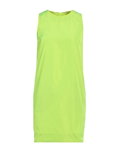 Shop Up To Be Woman Mini Dress Acid Green Size 4 Polyester