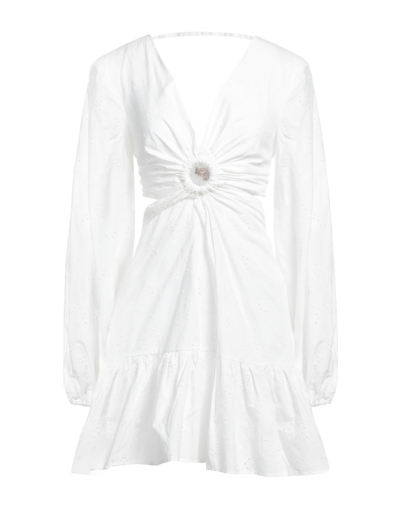 Shop Anjuna Woman Midi Dress White Size M Cotton