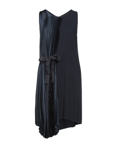 Shop Antonelli Woman Midi Dress Midnight Blue Size 6 Silk, Viscose, Elastane