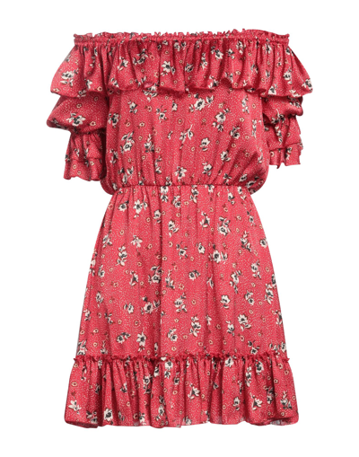 Shop Aniye By Woman Mini Dress Red Size 10 Polyester