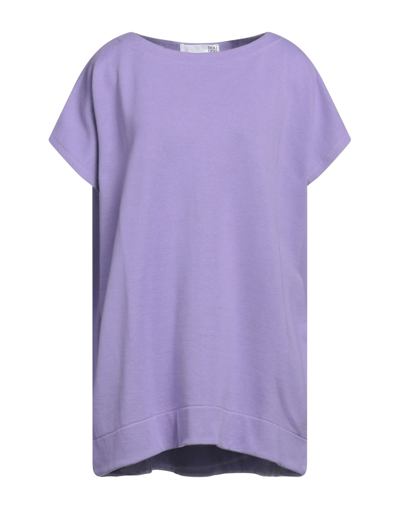 Shop Douuod Woman Mini Dress Purple Size S Cotton
