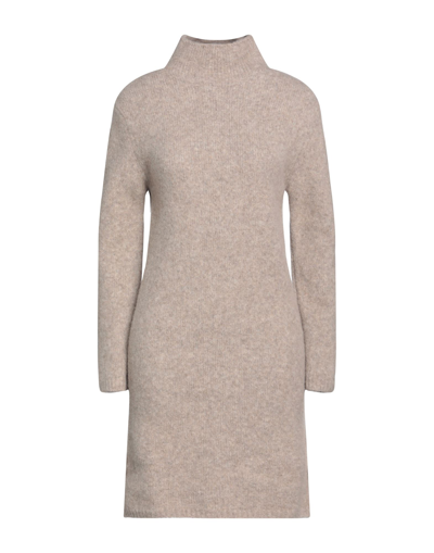 Shop Daniele Fiesoli Woman Mini Dress Dove Grey Size 3 Merino Wool, Polyamide, Elastane