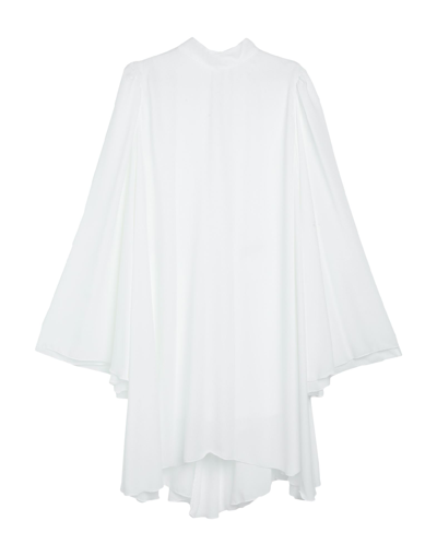 Shop Giulia N Woman Mini Dress White Size Xs Polyester