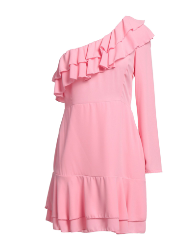 Shop Alessia Santi Woman Mini Dress Pink Size 10 Polyester