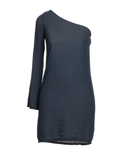 Shop Cycle Woman Mini Dress Midnight Blue Size S Viscose, Polyamide