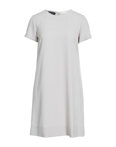 Shop Up To Be Woman Mini Dress Light Grey Size 8 Polyester, Elastane