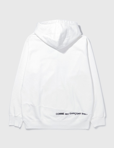 Supreme X Comme Des Garçons Box Logo Hoodie In White | ModeSens