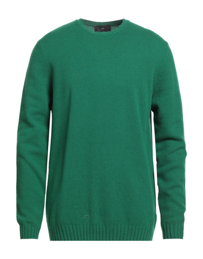 Shop Liu •jo Man Man Sweater Green Size Xxl Wool
