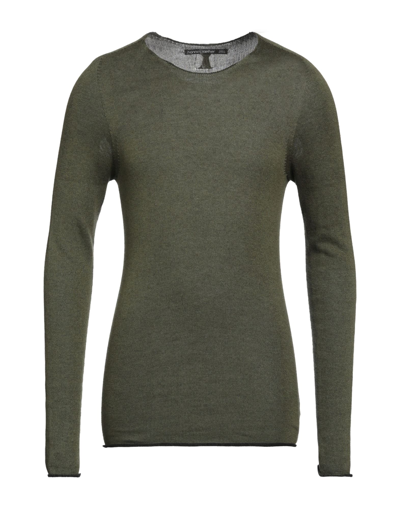 Shop Hannes Roether Sweaters In Military Green