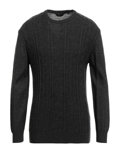 Shop Exte Man Sweater Lead Size Xl Wool, Acrylic In Grey