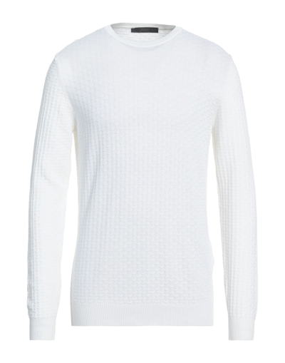 Shop Jeordie's Man Sweater White Size L Cotton