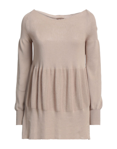 Shop Archivio B Woman Sweater Beige Size M Cotton