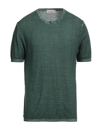Shop Gabardine Man Sweater Green Size L Cotton
