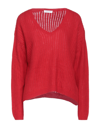 Shop Majestic Filatures Woman Sweater Red Size 1 Cashmere