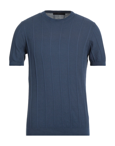 Shop Jeordie's Man Sweater Midnight Blue Size 3xl Cotton