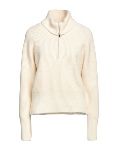 Shop Daniele Fiesoli Woman Turtleneck Ivory Size 3 Merino Wool In White