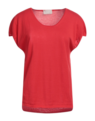 Shop Drumohr Woman Sweater Red Size L Cotton