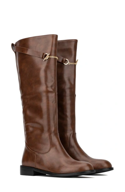 Torgeis Serafina Tall Boot In Brown