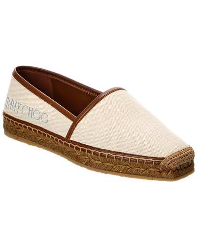 jimmy choo dru flat espadrilles