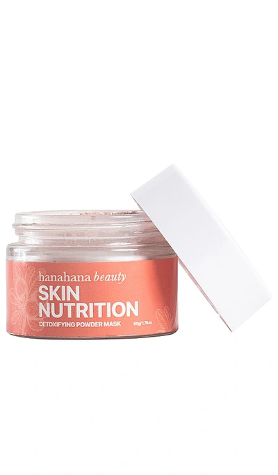 Hanahana Beauty Skin Nutrition Detoxifying Powder Mask In Beauty: Na
