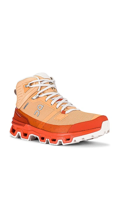 Shop On Cloudrock 2 Waterproof Sneaker In Orange