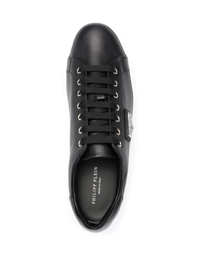 ICONIC PLEIN LOW-TOP SNEAKERS