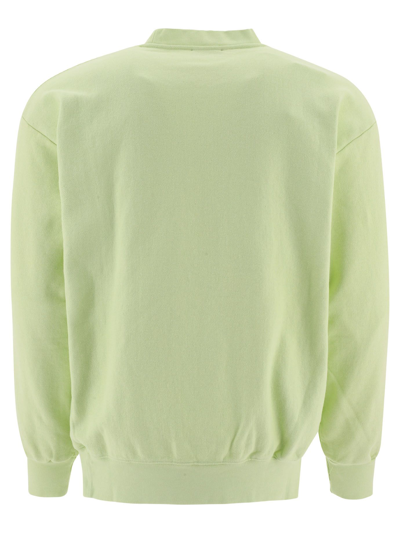 Shop Aries Arise Men's Green Other Materials Sweatshirt