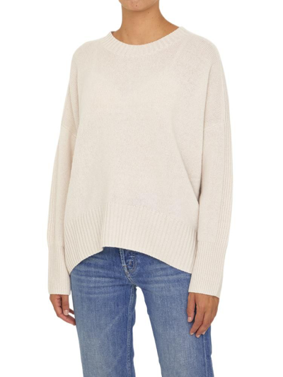 Shop Allude Women's Beige Other Materials Sweater