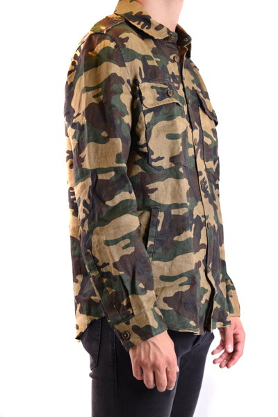 Daniele Alessandrini Men's Multicolor Other Materials Shirt In Multicolor