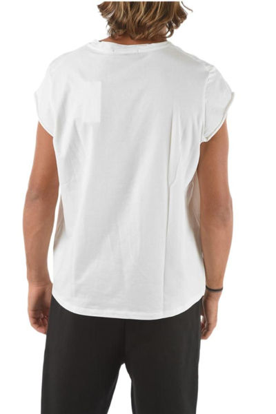 Shop 424 Men's White Other Materials T-shirt